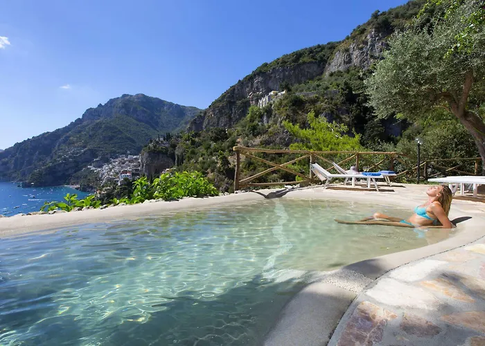 I Giardini Dei Sensi Lägenhetshotell Positano