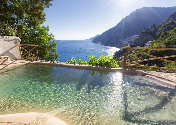 I Giardini Dei Sensi Lägenhetshotell Positano