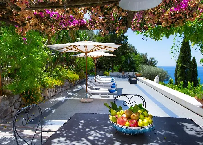 I Giardini Dei Sensi Lägenhetshotell Positano